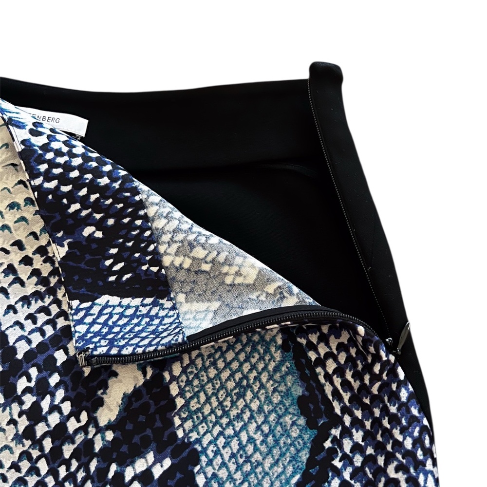 Von Furstenberg Mae Mikado Python Print Pencil Sk… - image 5